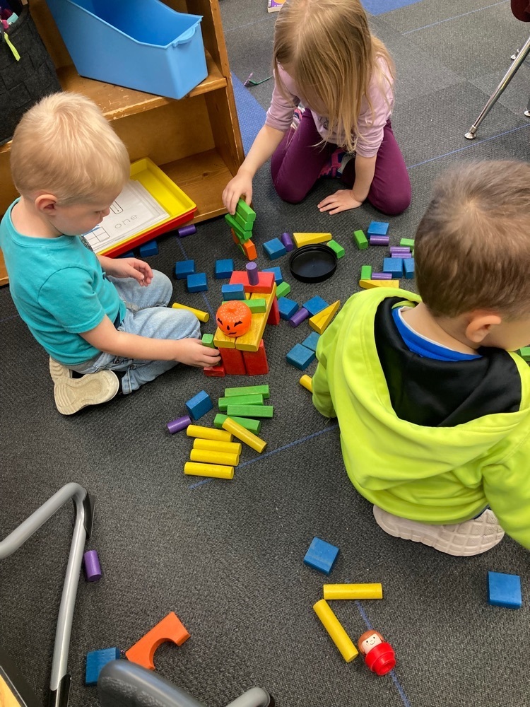 building with blocks
