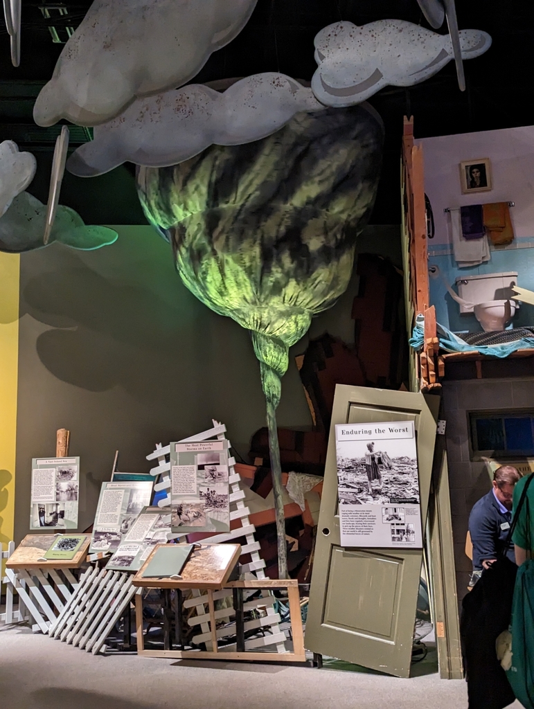 Tornado simulator session at MN History Center